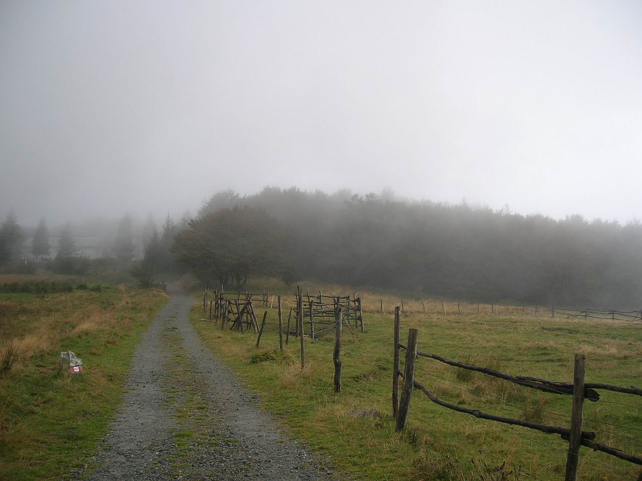 Mount Beigua in the clouds